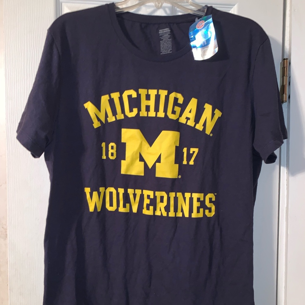 🏈🏟️ Michigan Wolverines GameTime Stadium Tee 🟡🔵🏟
